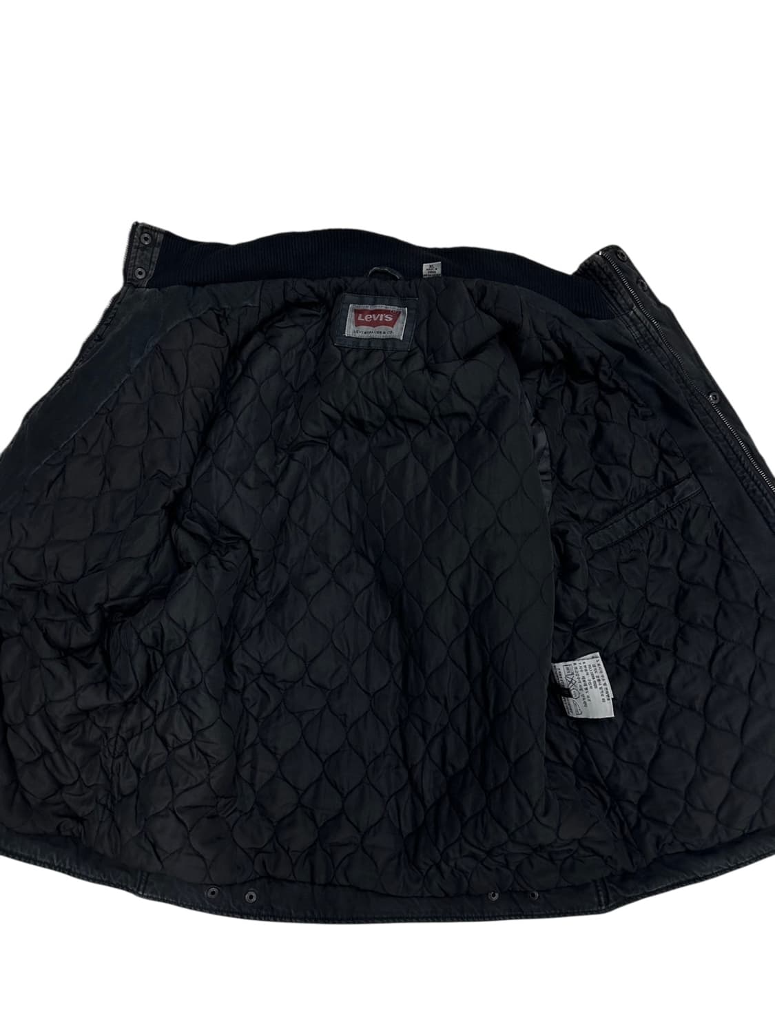 00s 리바이스 누빔자켓 블랙 (XL)  상품이미지8