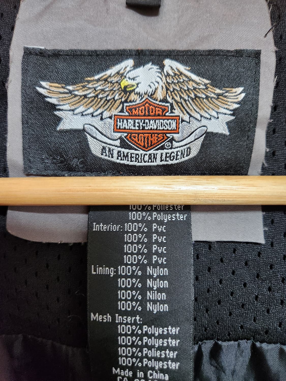 할리데이비슨 스카치 빅로고 자켓 L - J49 상품이미지4