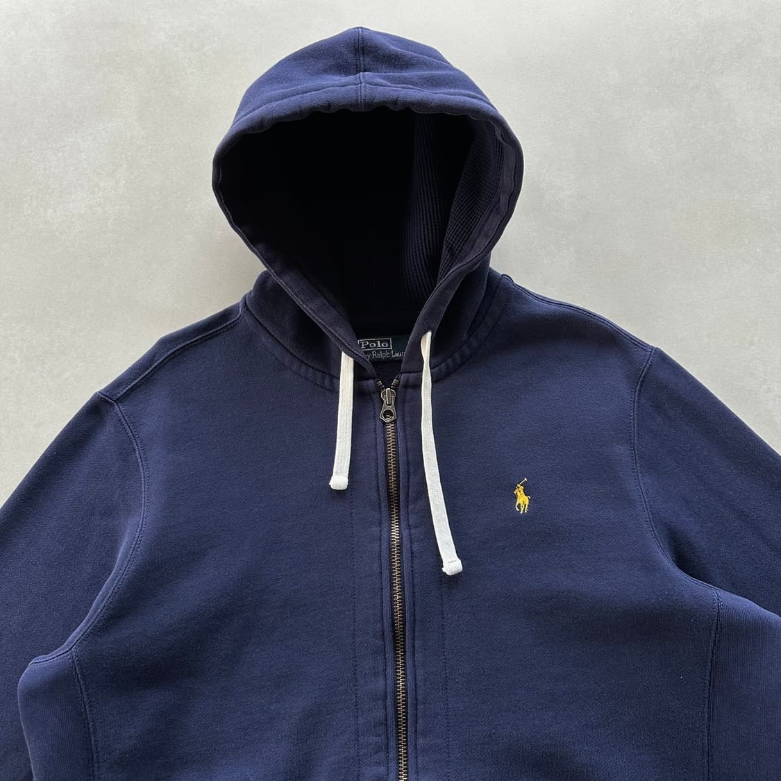 [L-XL]폴로 랄프로렌 네이비 기모 후드집업 상품이미지7