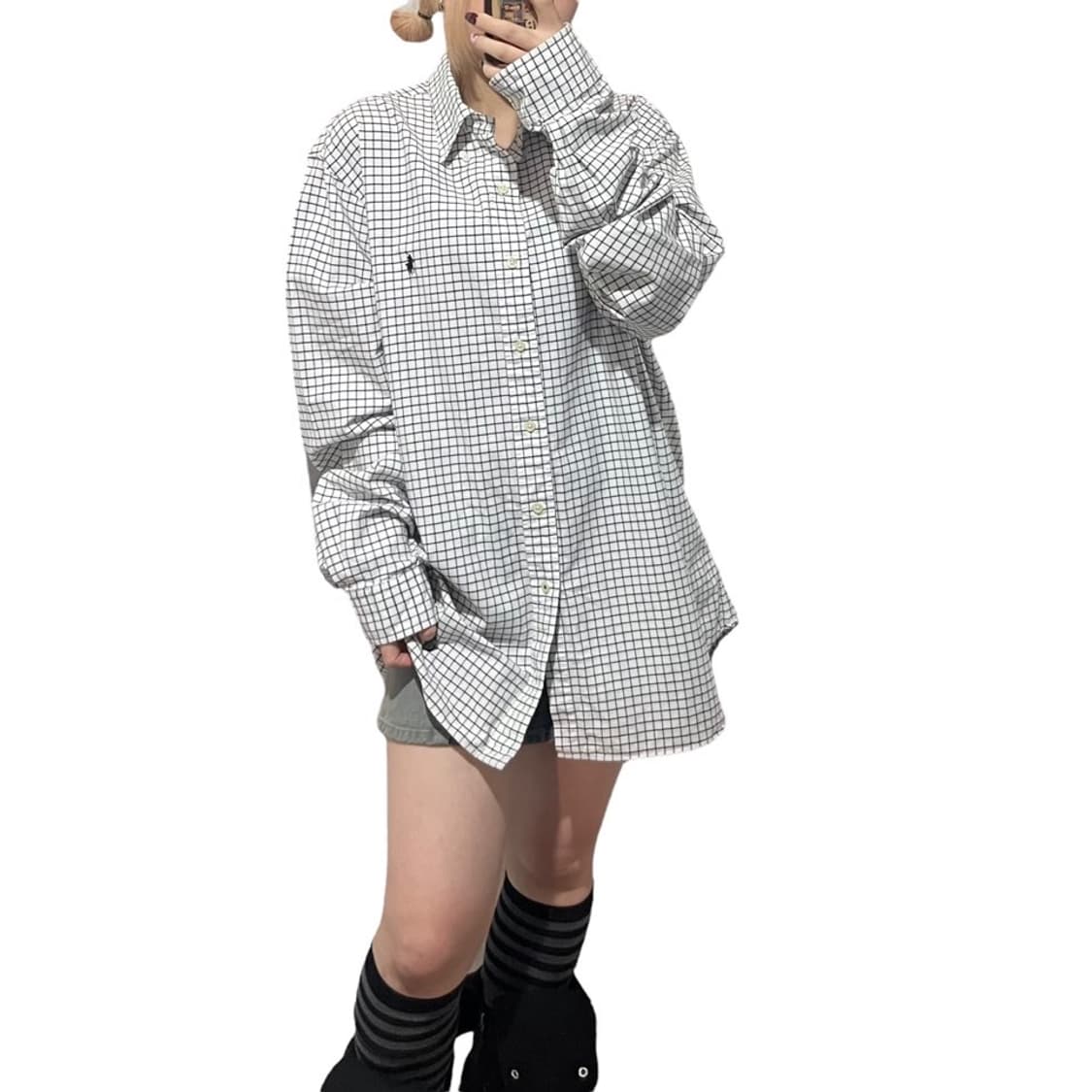 랄프로렌 체크 셔츠 상품이미지1