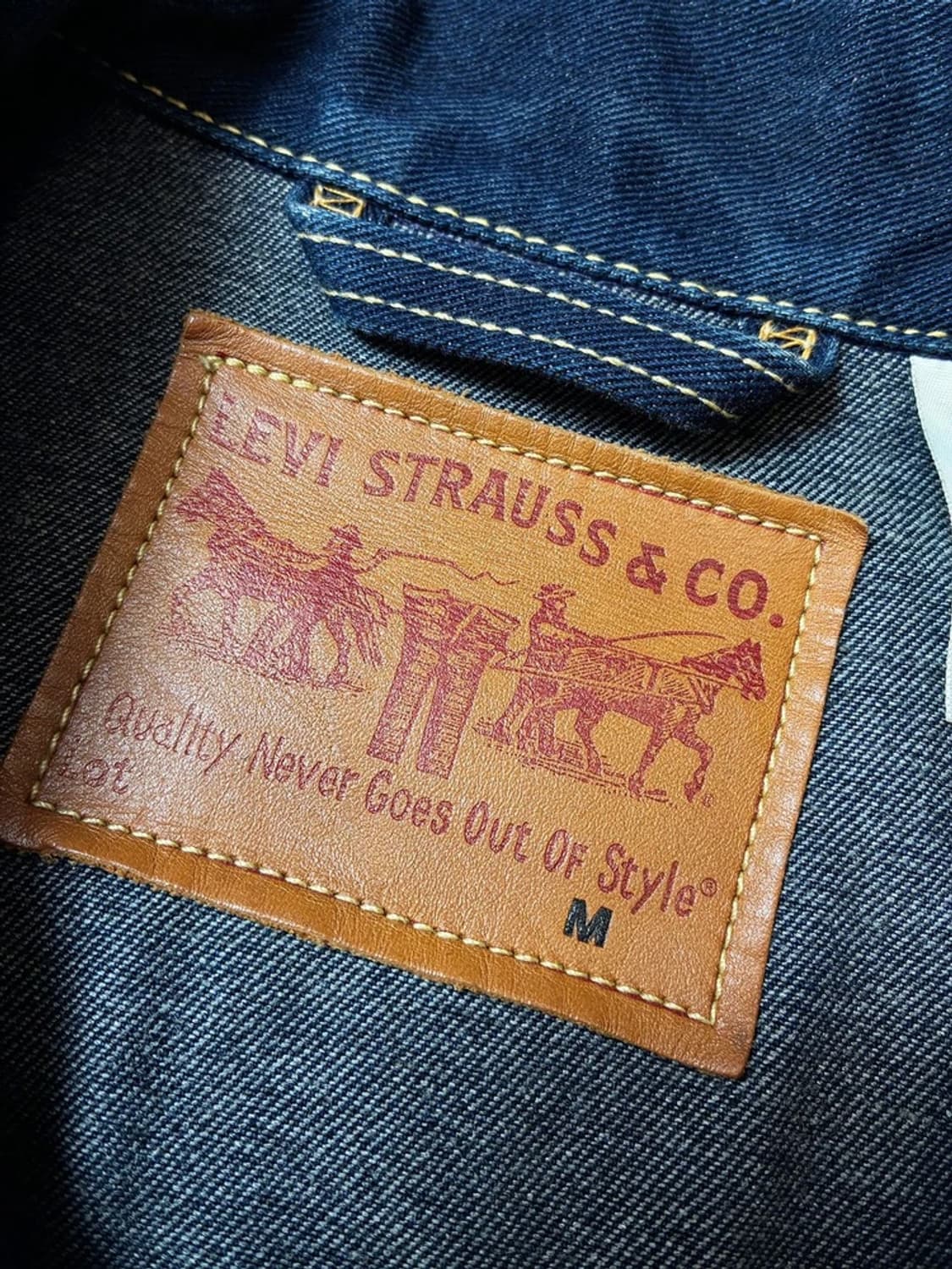 리바이스 00's 타입1 데님 베스트 PN8458 상품이미지7