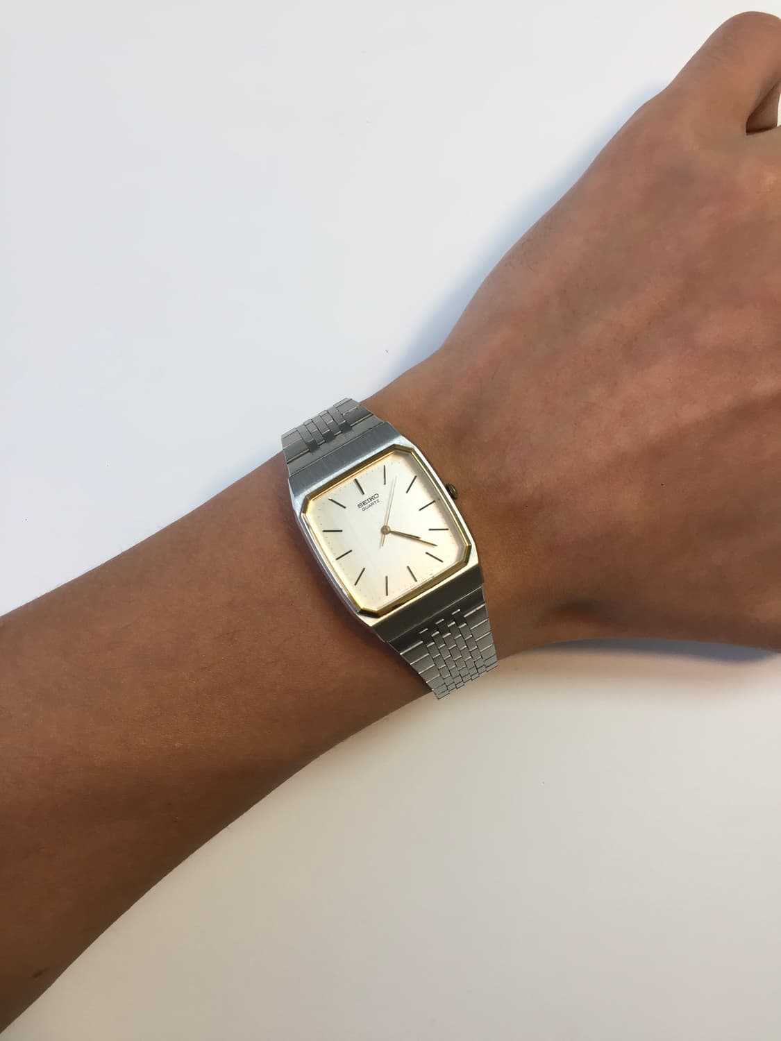 80s seiko square quartz combi 상품이미지6