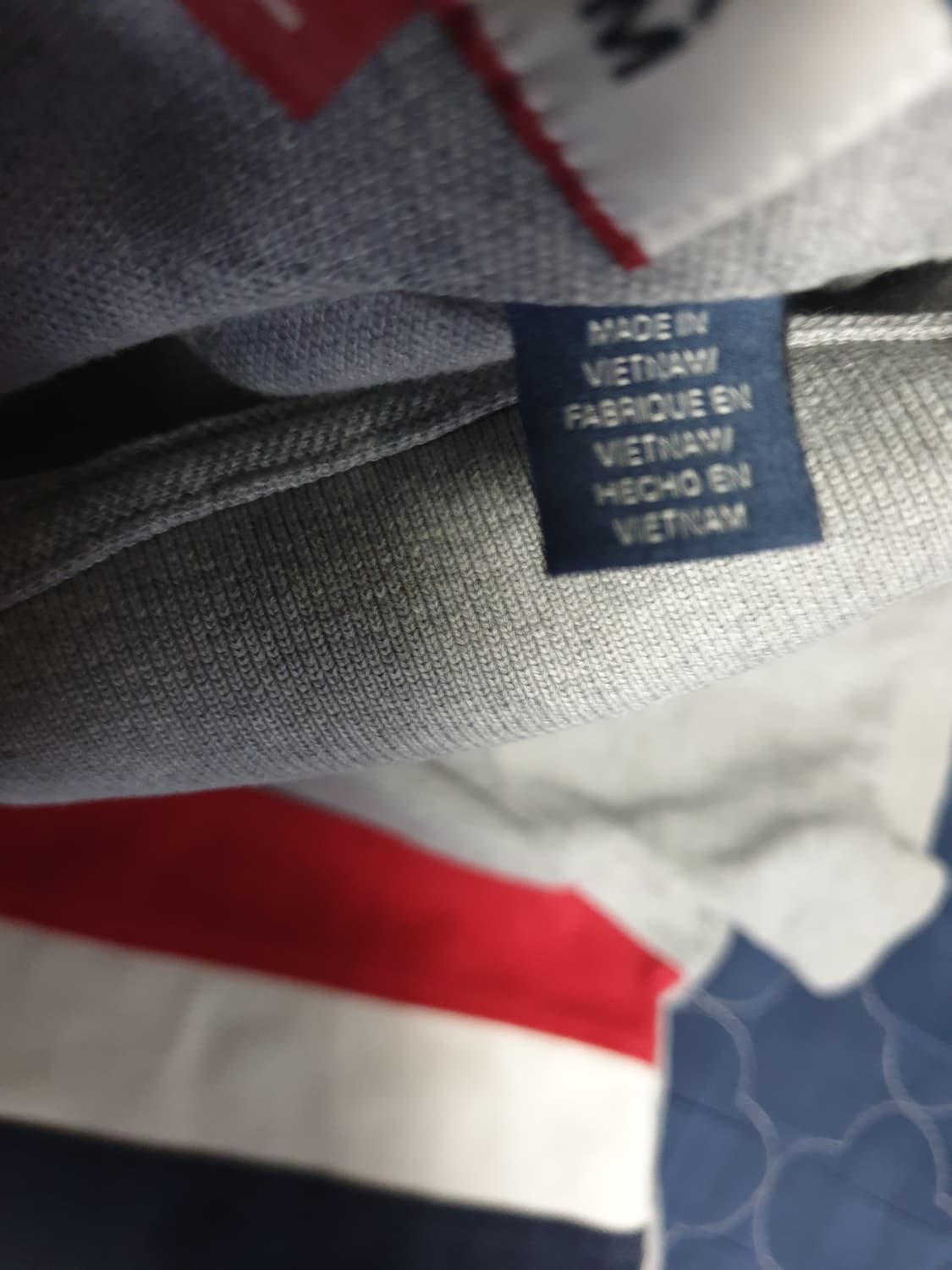 (빈티지) 타미힐피거 데님 우먼 반팔 카라티 그레이 (L) 상품이미지4