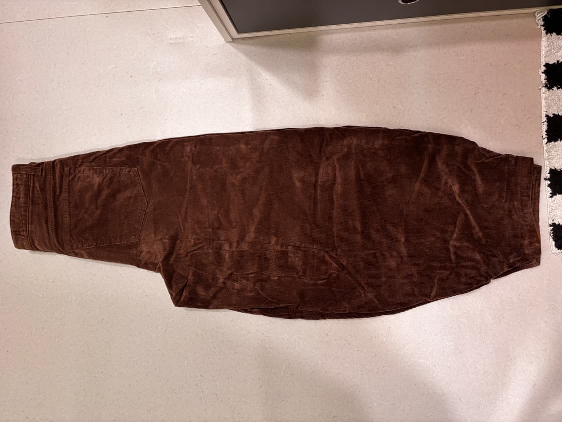 기철 코듀로이 벌룬팬츠 브라운 M 상품이미지3