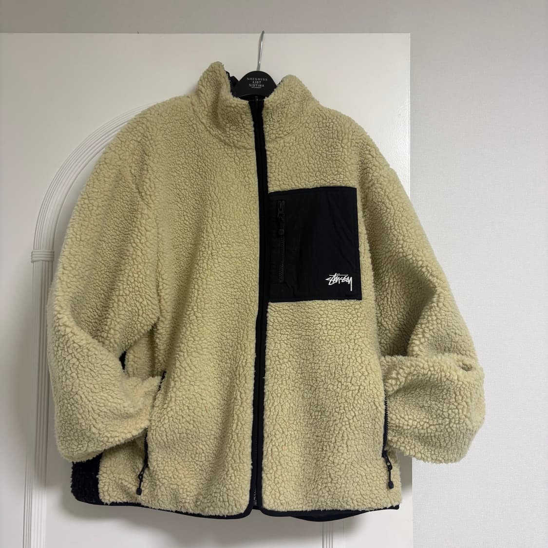 스투시 에잇볼 쉐르파 리버시블 자켓 상품이미지2