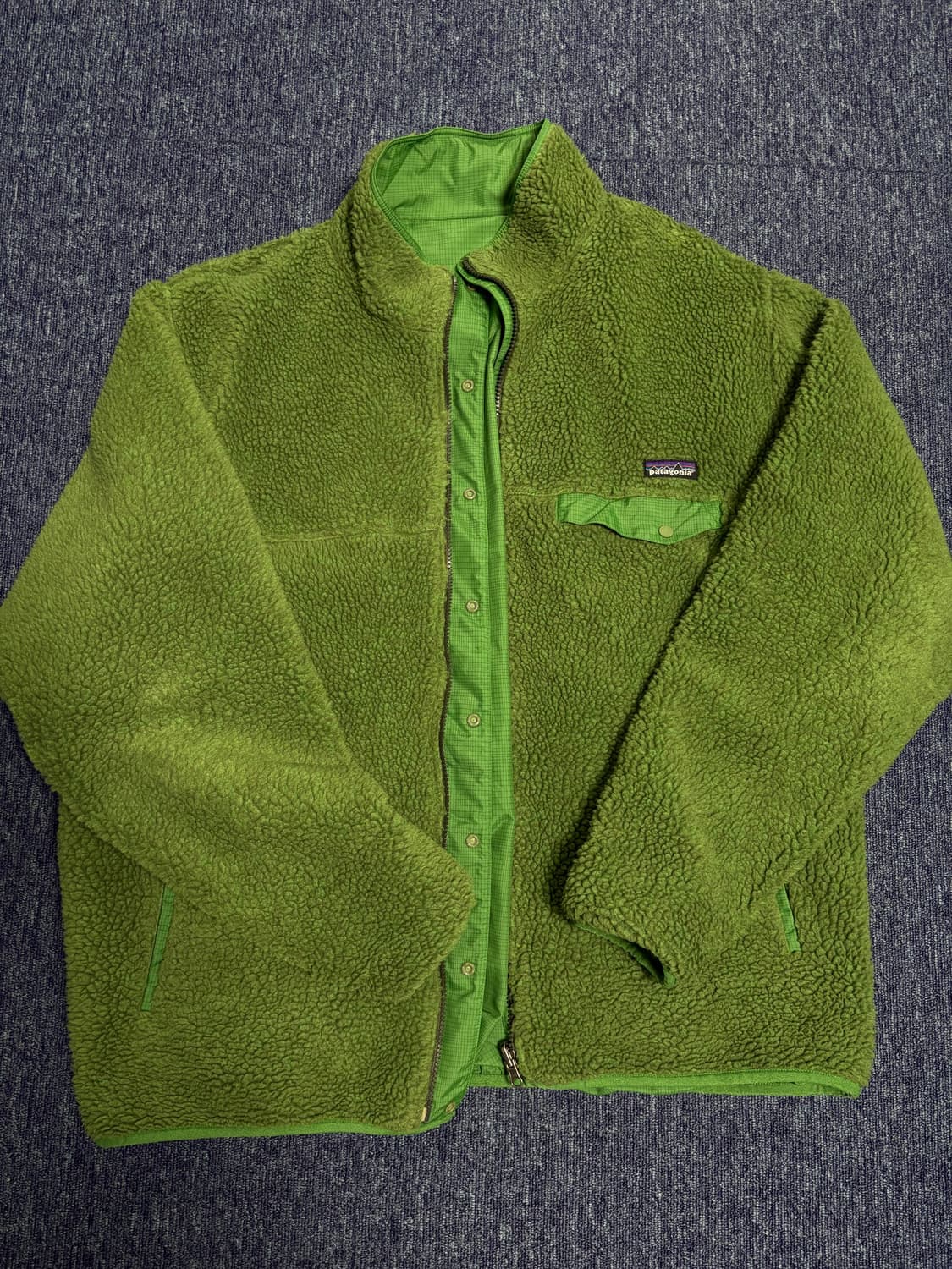 파타고니아 07년 글리세이드 리버시블 레트로 후리스 상품이미지2