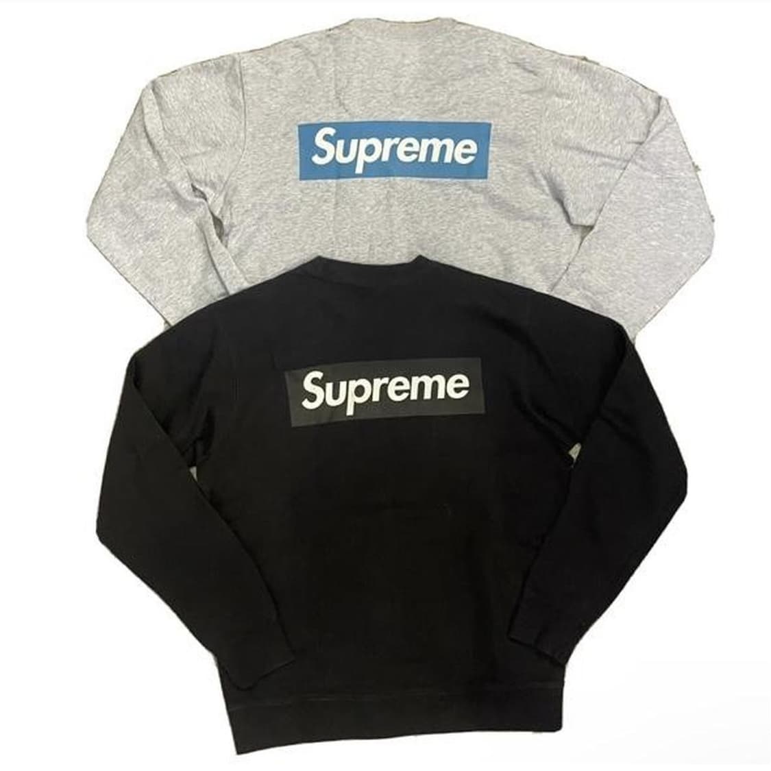 슈프림 08SS 월드 페이머스 백 박스로고 크루넥 블랙 상품이미지10