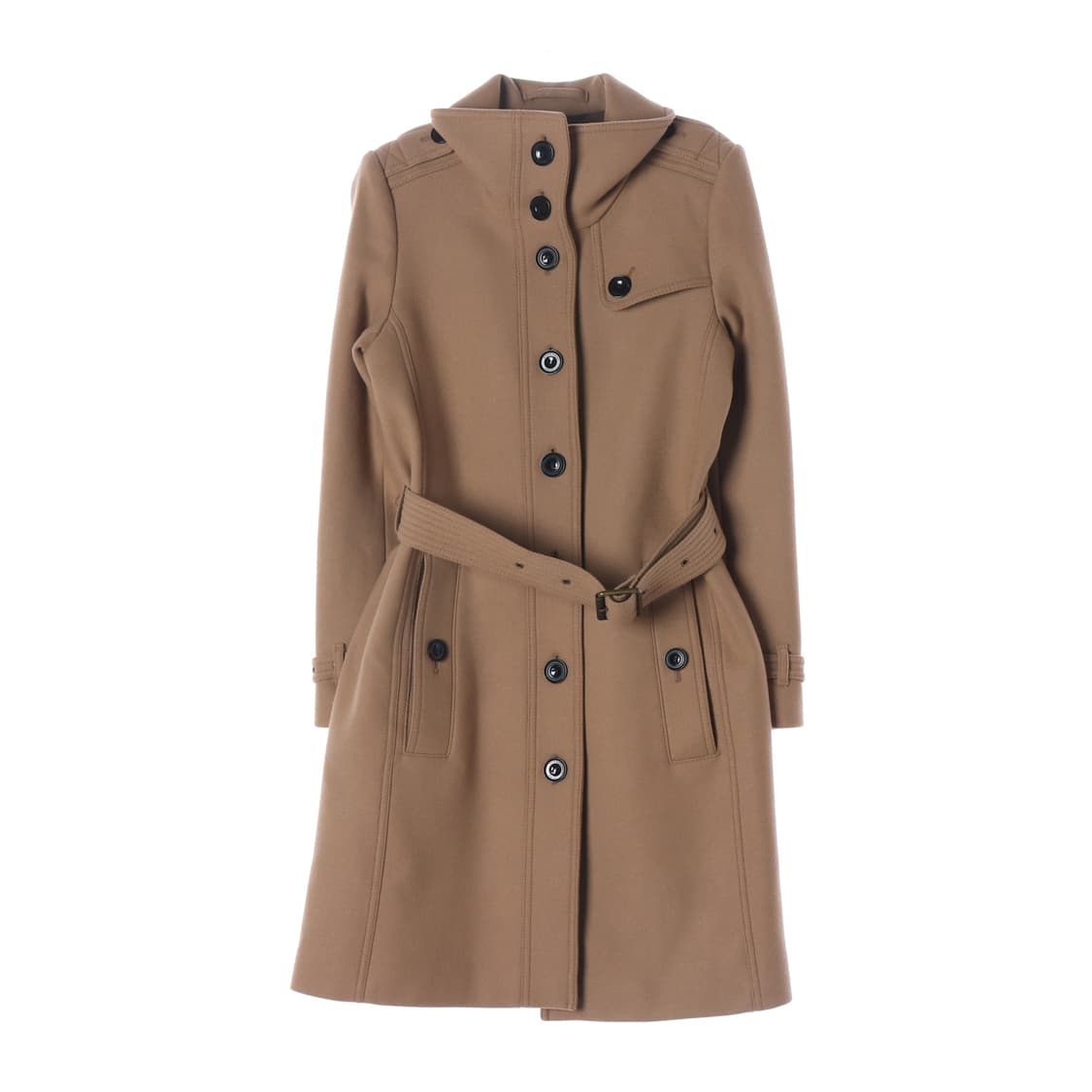 버버리 울 캐시미어 블렌드 클래식 트렌치 싱글 코트 베이지 상품이미지1