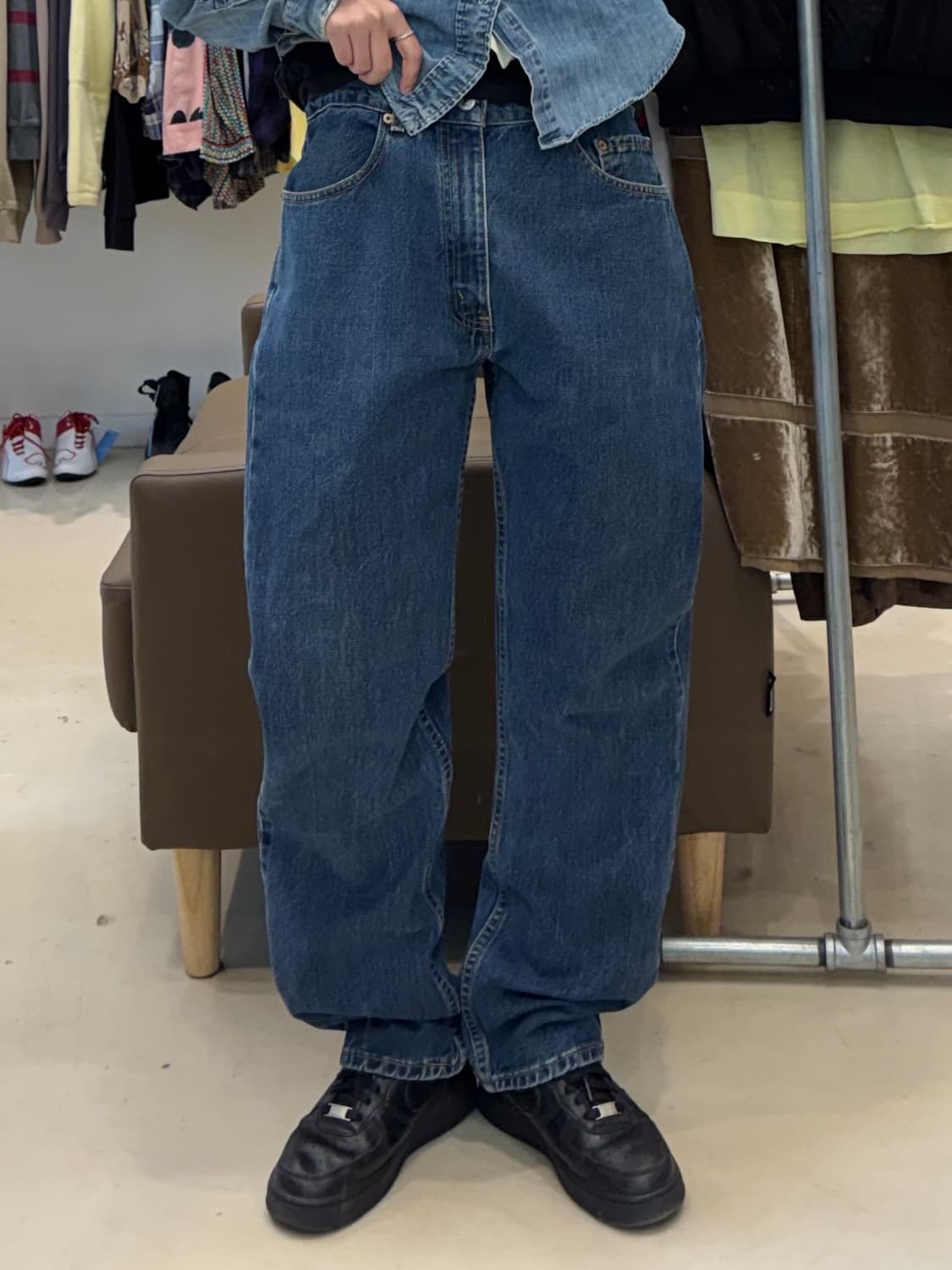 리바이스 505 데님 팬츠 상품이미지5