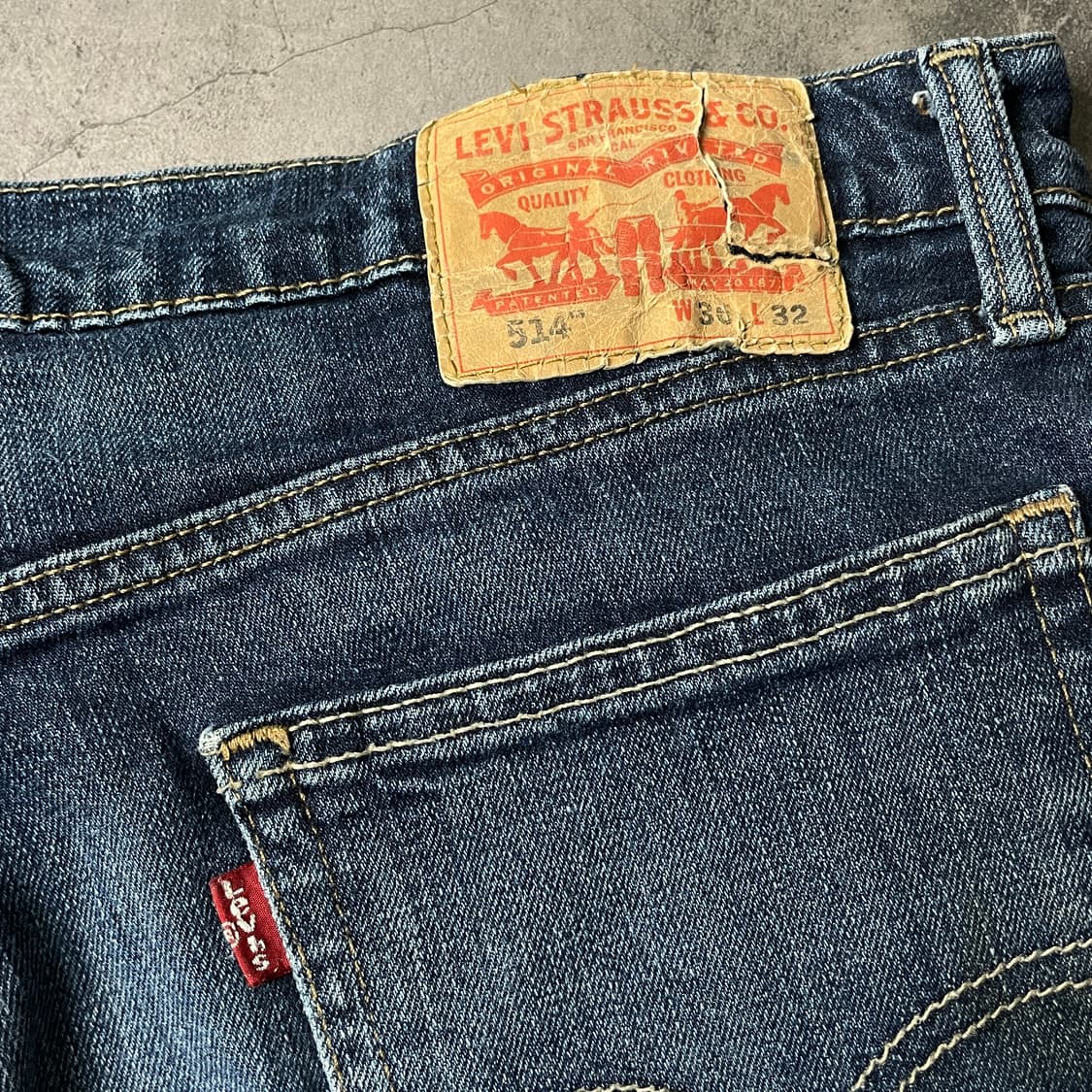 LEVI'S 리바이스514  레귤러 스트레이트핏 데님팬츠 A00616 상품이미지8