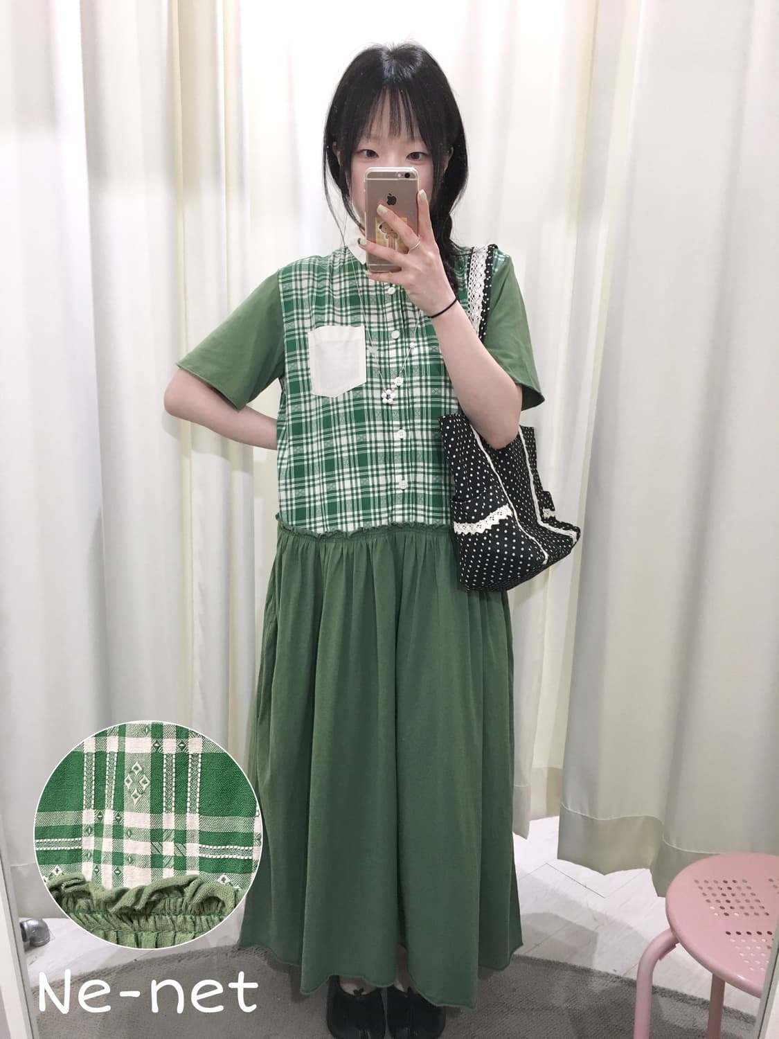 ne net check onepiece 상품이미지1