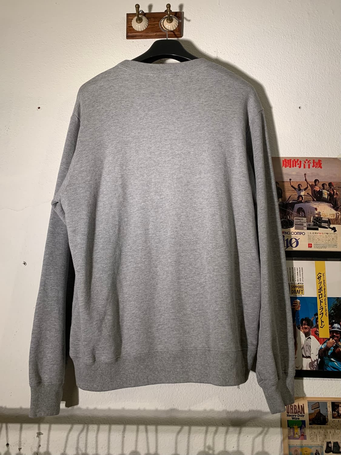 언더커버 기즈 로고 그레이 맨투맨 상품이미지6