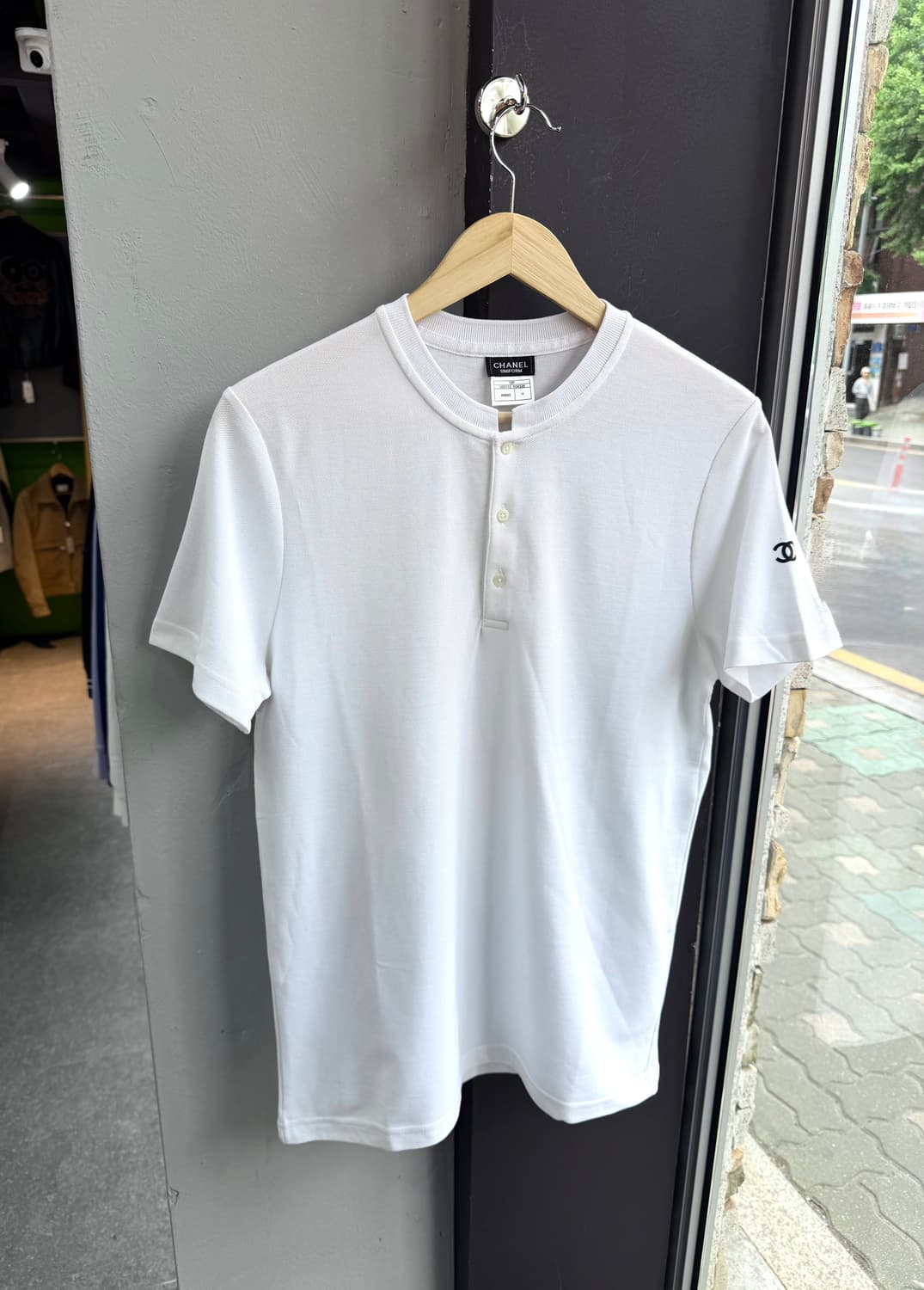 M/ 샤넬 05SS 유니폼라인 CC로고 반팔 상품이미지2