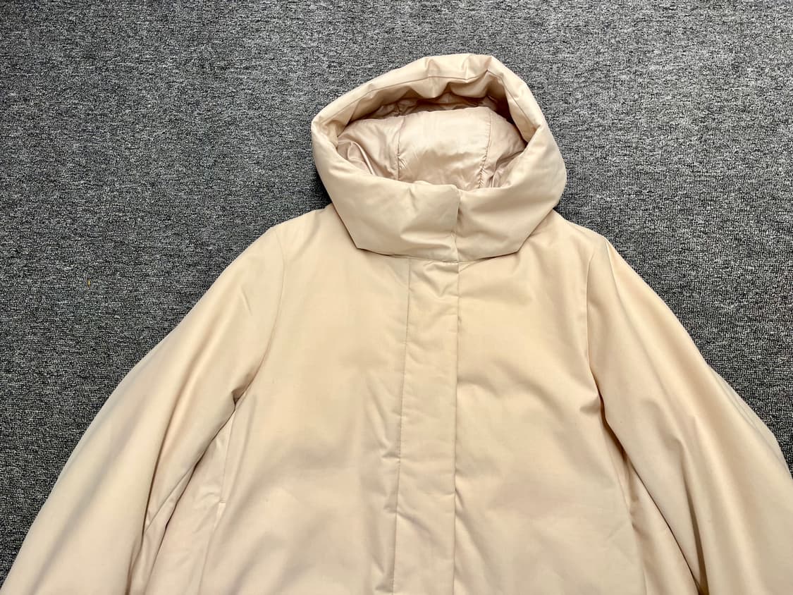 [66] 유니클로 여성 후드 다운 패딩코트 L  상품이미지2