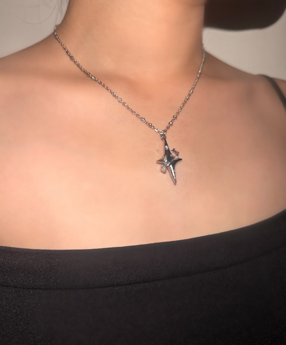 Space pearl necklace 목걸이 상품이미지4