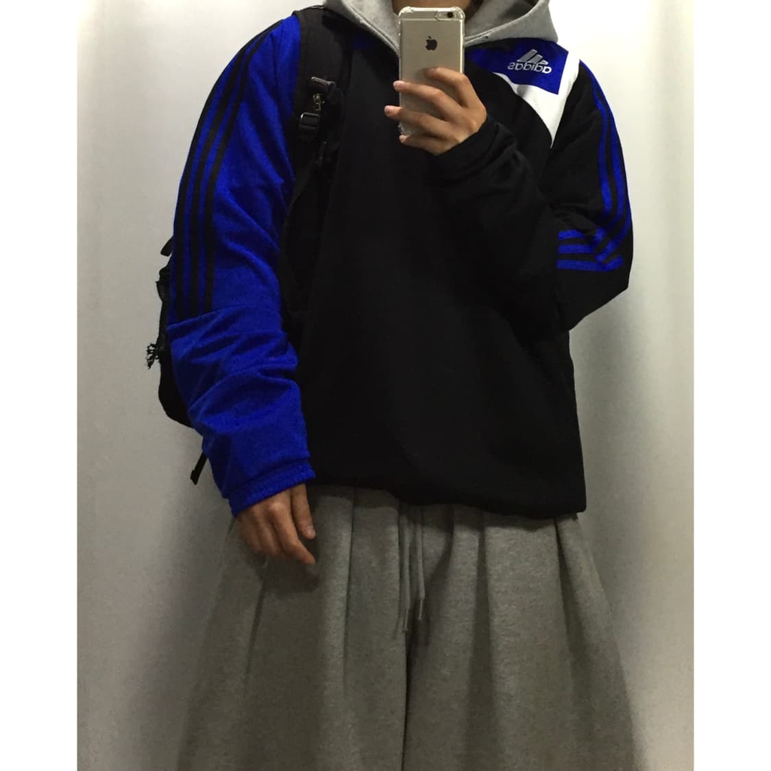 Adidas 아디다스 삼선 올드스쿨 아노락 져지 상품이미지2