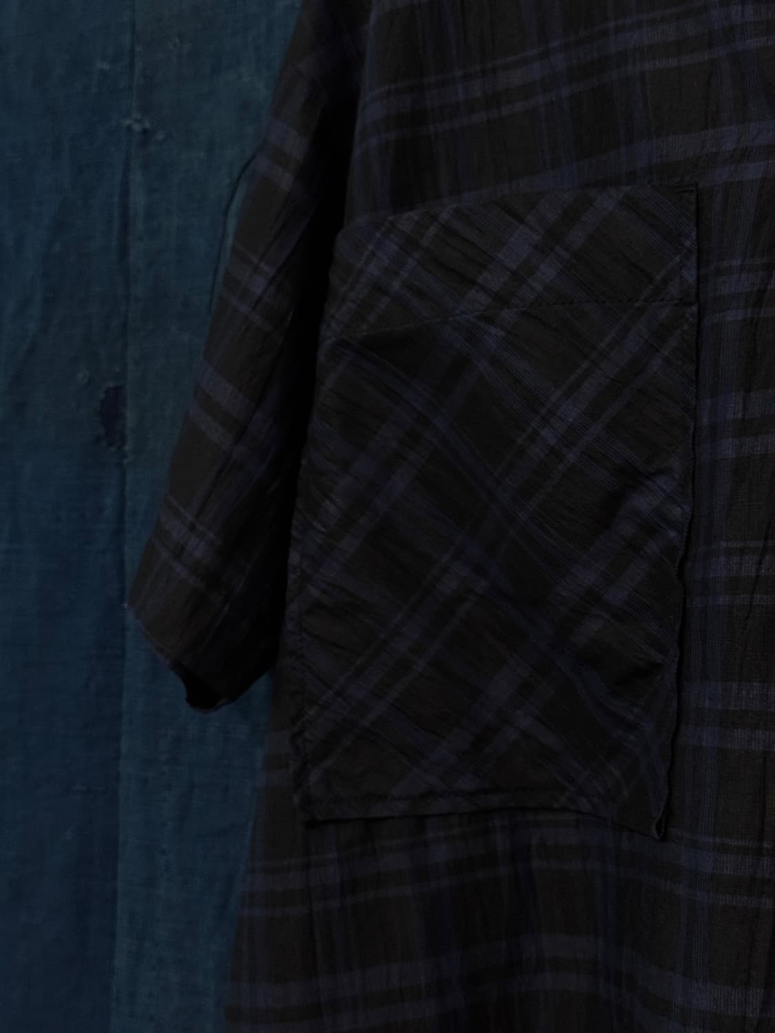 F ) Yohji Yamamoto Plaid Pocket Tunic 상품이미지8