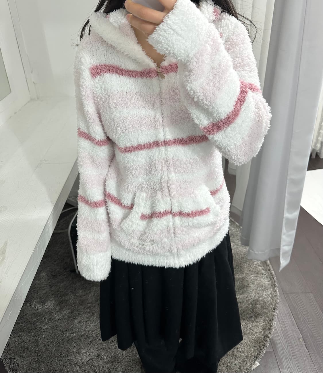 gelato pique fleece hood zipup 상품이미지2