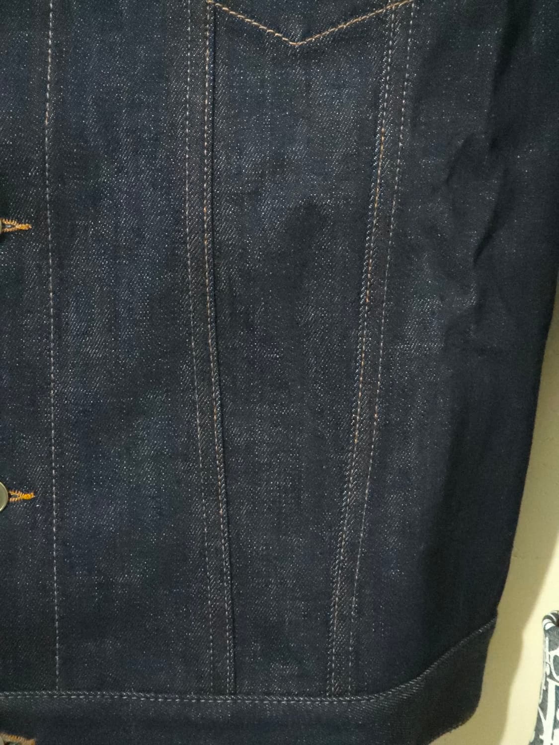 [새상품, 52 Size] 디올 오블리크 데님 청자켓 상품이미지6