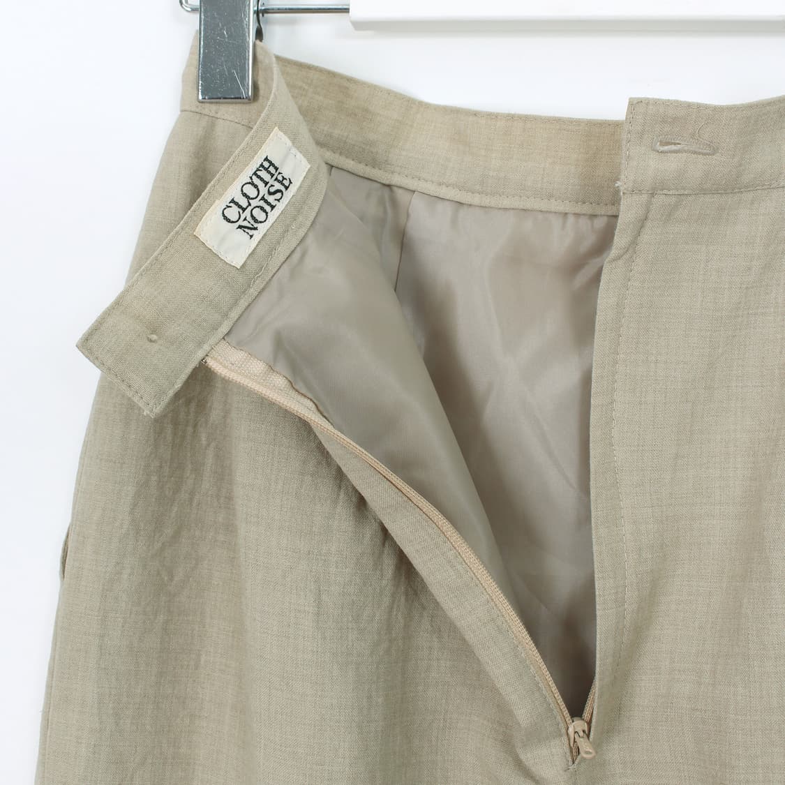 일본 빈티지 써머 울 반팔 자켓 롱 트임 스커트 셋업 상품이미지10