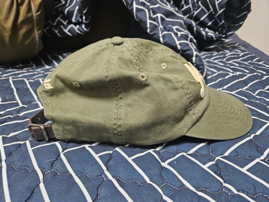 랄프로렌 헤링본 볼캡 팝니다 상품이미지4