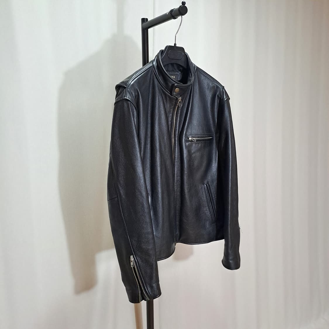 (택포) 스탠카라 바이크 소가죽 자켓 M A959 상품이미지3