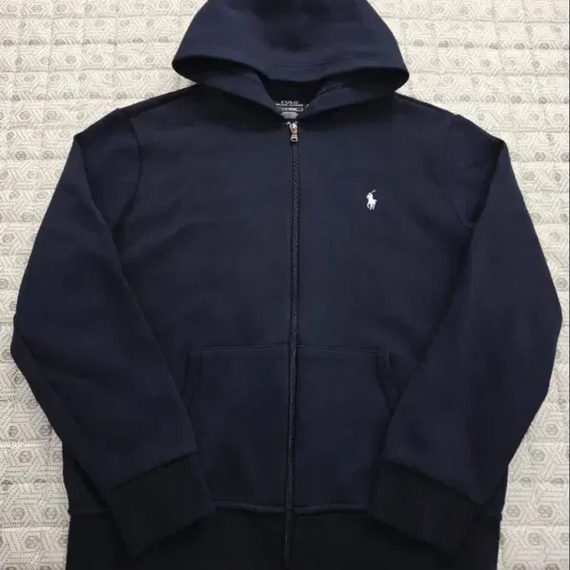 폴로 랄프로렌 네이비 후드 집업 100 상품이미지3