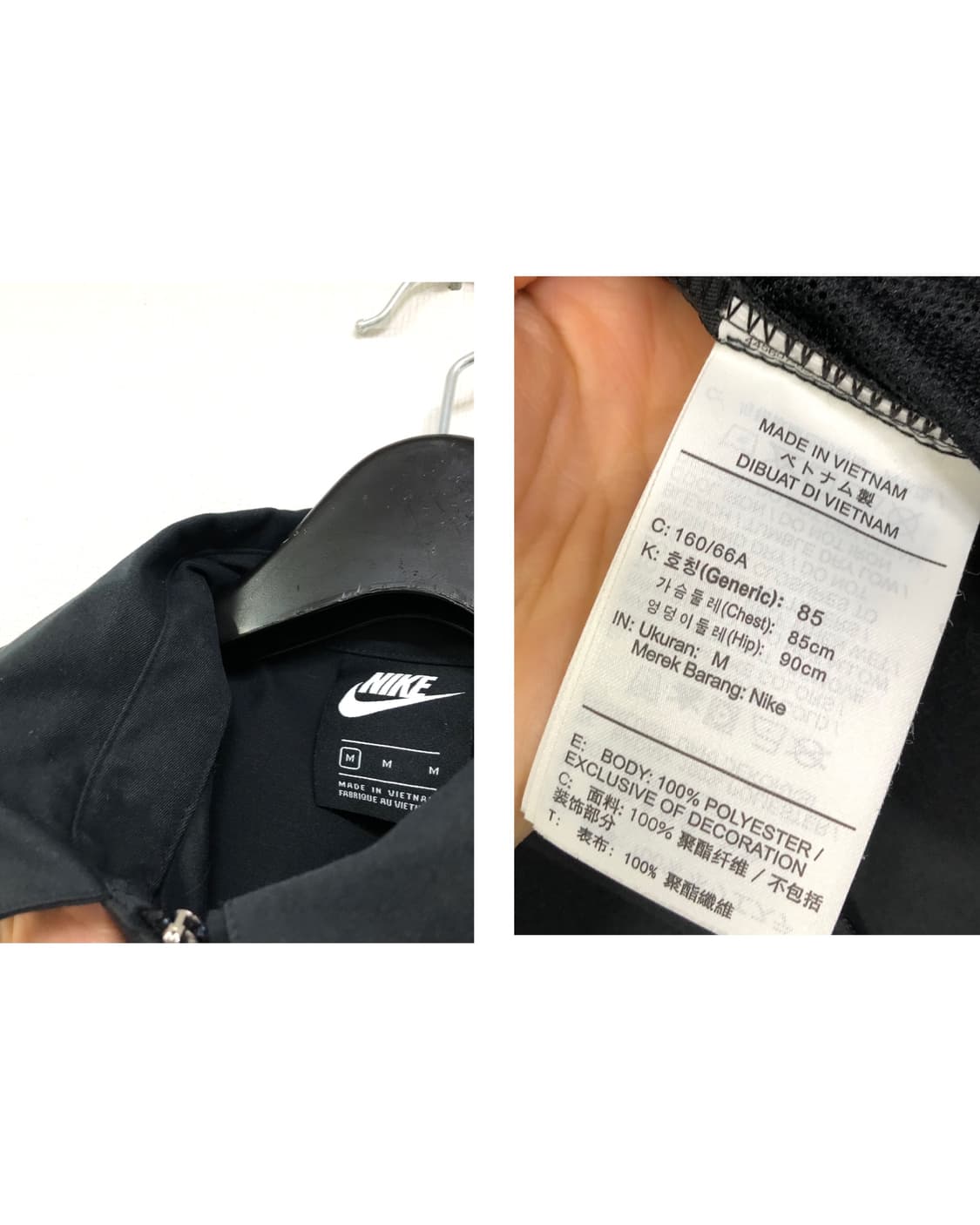 나이키 여성 신축성 좋은 유틸리티 스우시 카고 우븐 점프수트 _ 블랙 M 상품이미지10