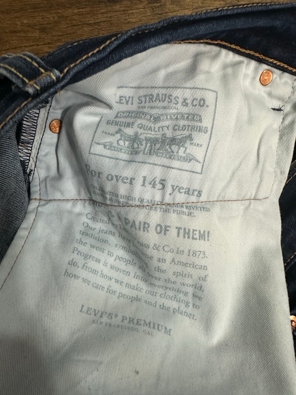 리바이스 프리미엄 502 W34 L32 청바지 상품이미지4