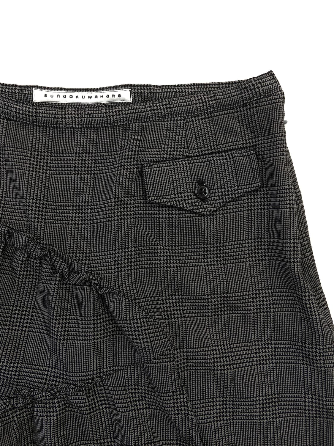 Sunao kuwahara check ruffle skirt 상품이미지4