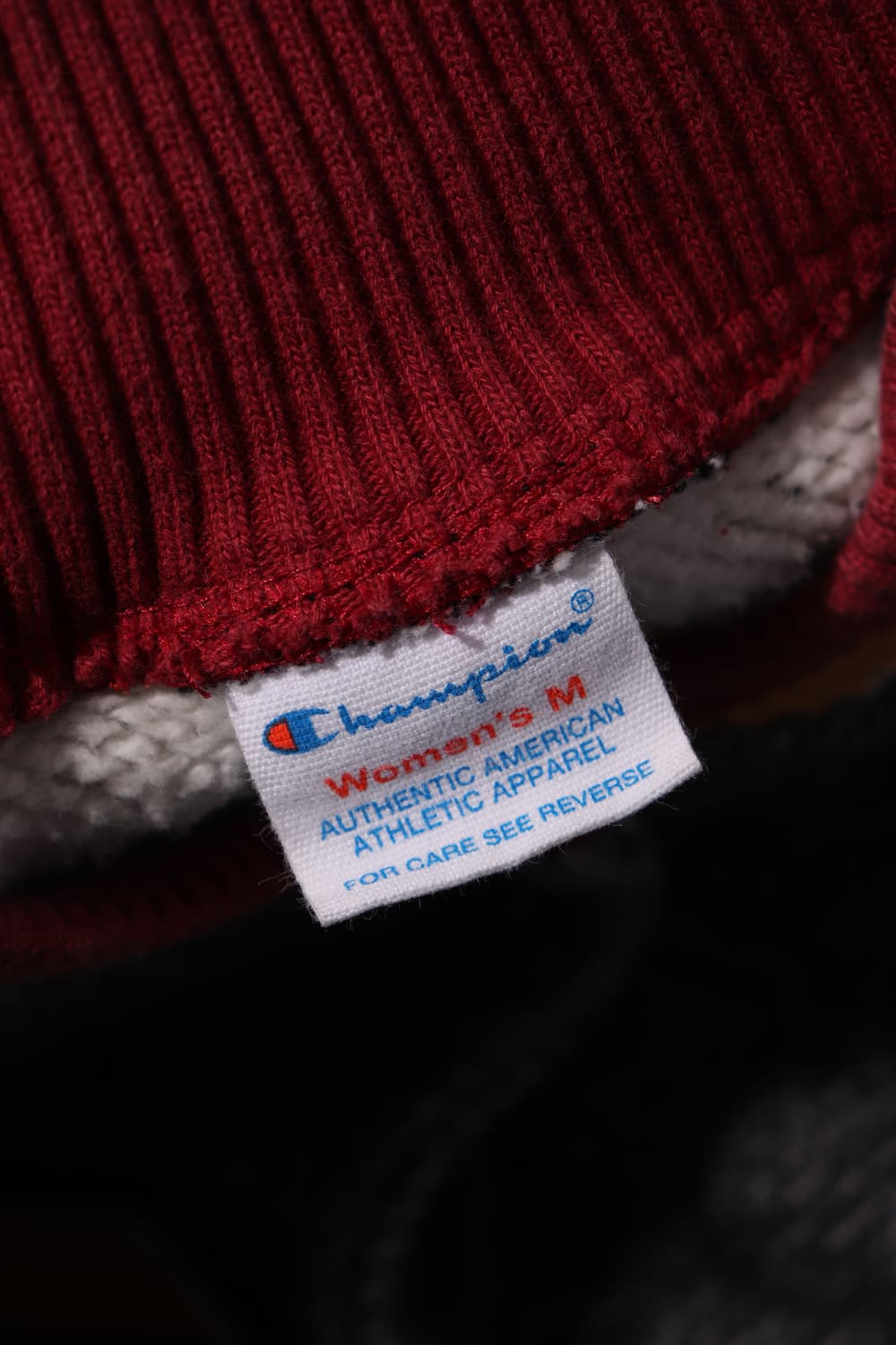 CHAMPION 코튼 바시티 점퍼 women M 상품이미지3