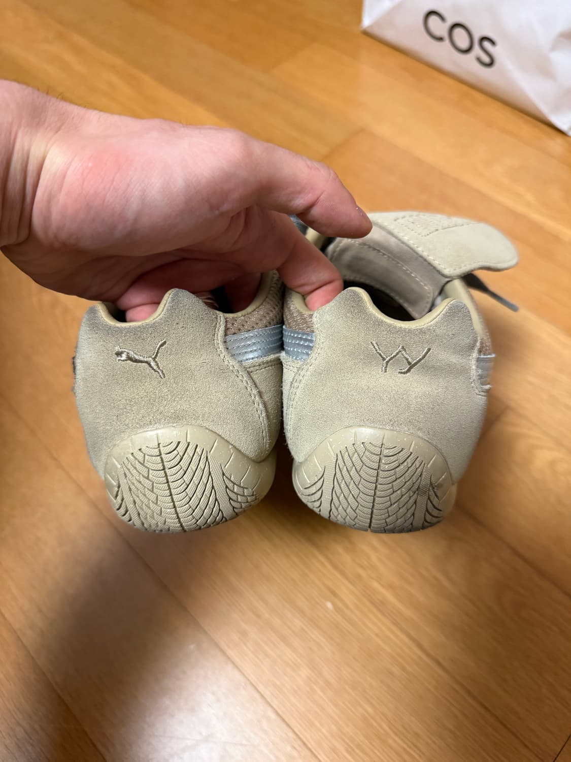 푸마 puma openyy 스피드캣 프레리 탄 실버 매트 285 상품이미지3