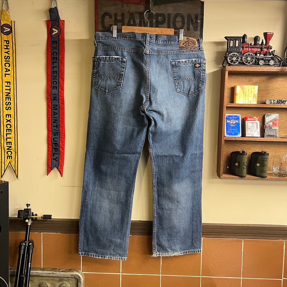 디키즈 스트레이트 워싱진 38x30 Size 상품이미지5