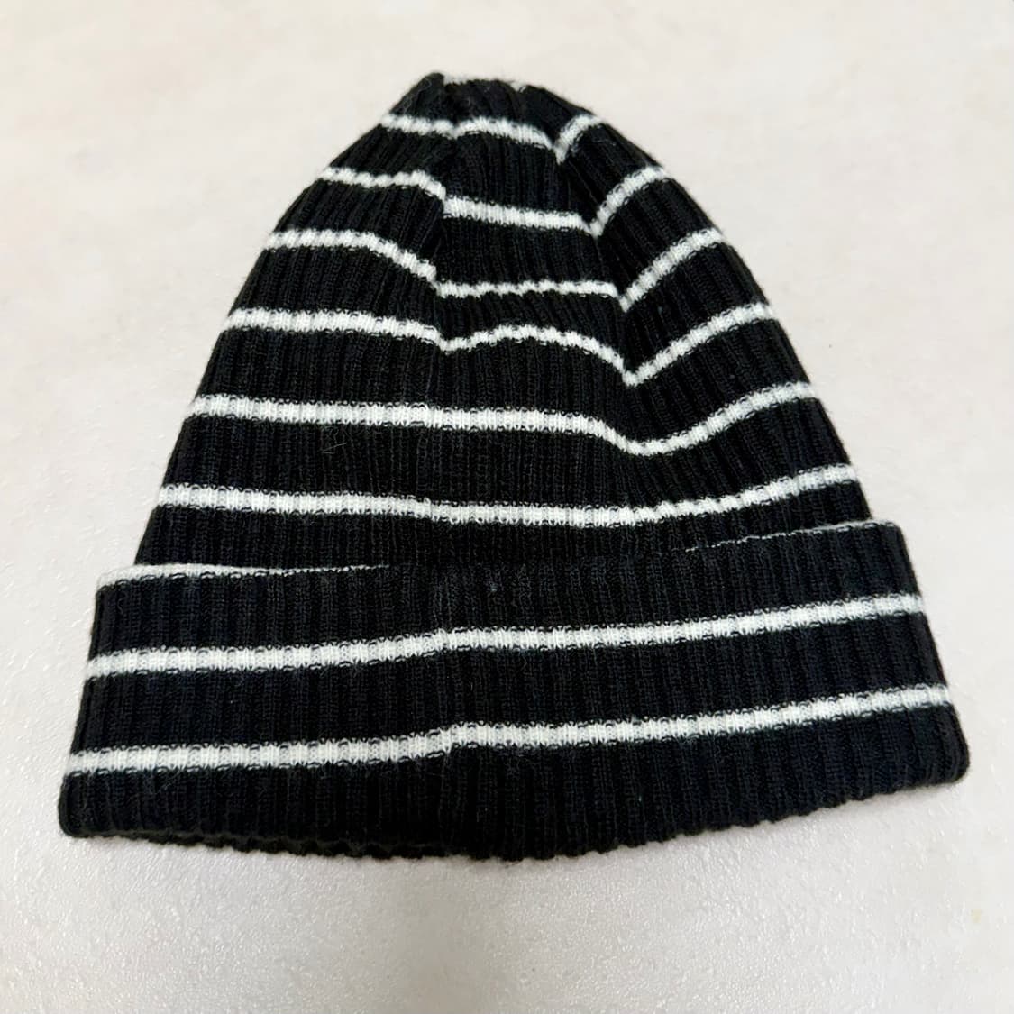 STRIPE RIB CUFF BEANIE, 2021 뉴에라 비니 상품이미지3