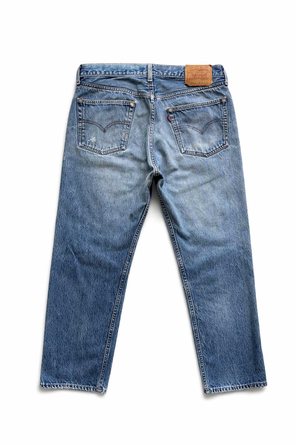 90s 리바이스 501XX 워싱 데님 34" USA MADE 발렌시아 상품이미지9
