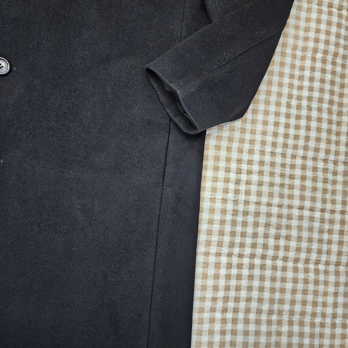 비바스튜디오 울 캐시미어 롱 코트 남자100 상품이미지4