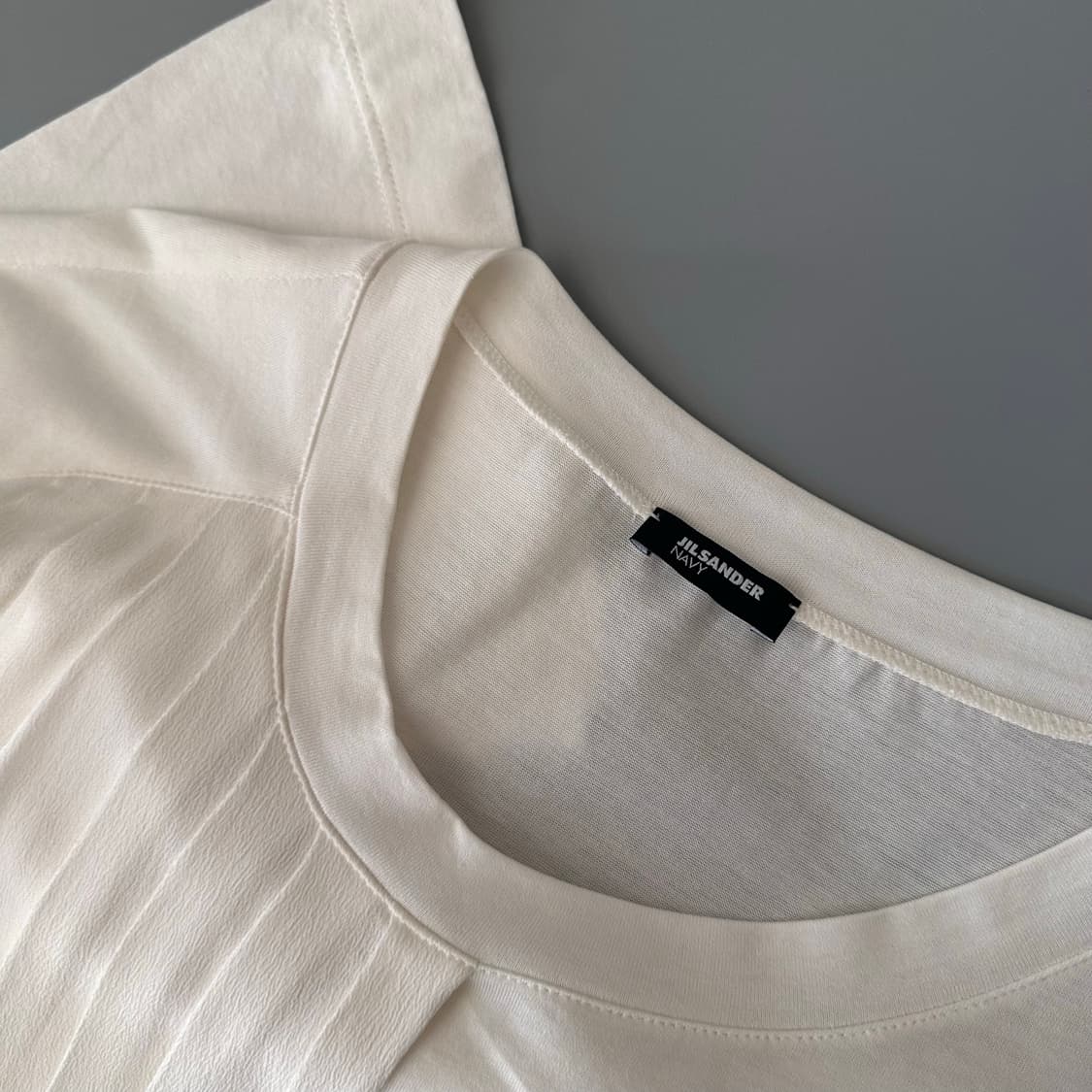 질샌더 jil sander navy 디테일 반팔 티셔츠 상품이미지6