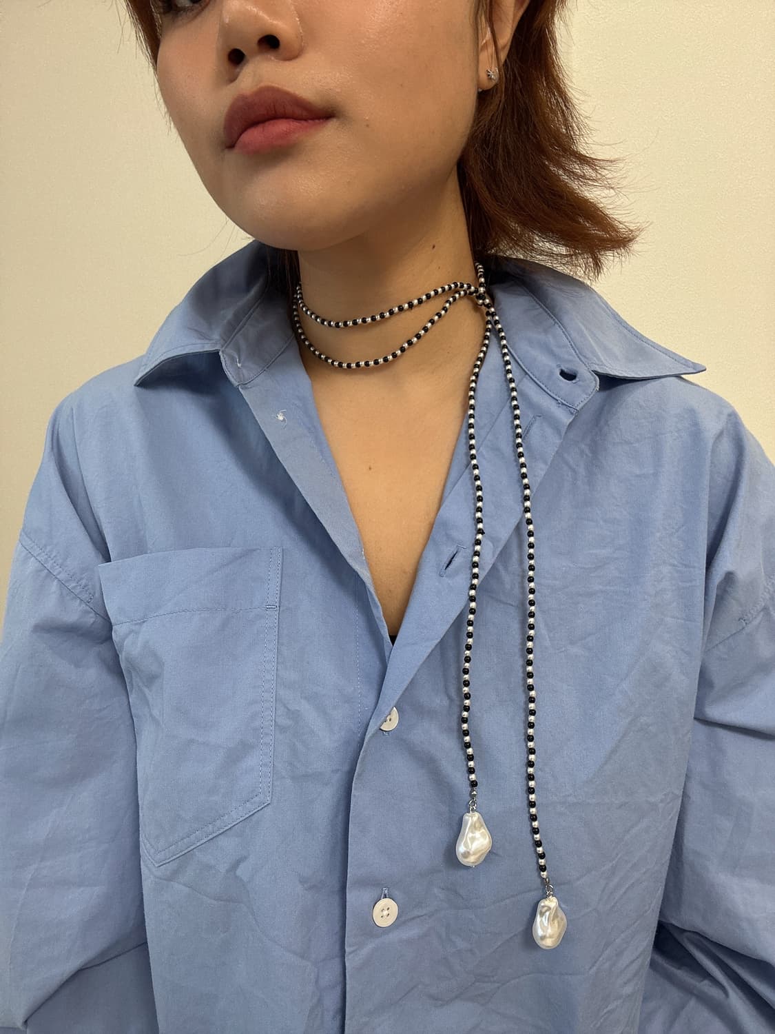 레이어드 롱 목걸이 상품이미지1