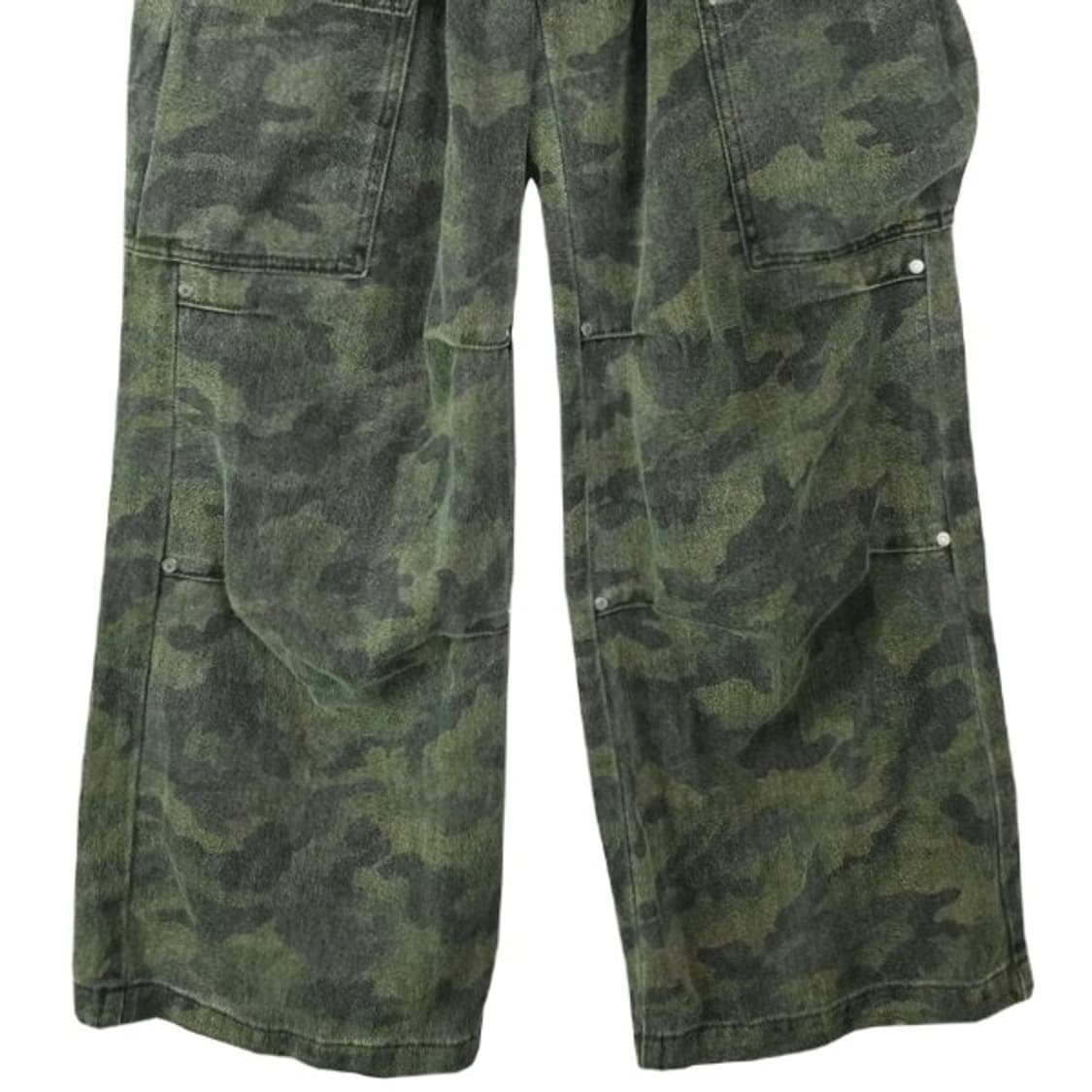 [어반드레스] 카모 패턴 와이드 카고 팬츠 M19214 상품이미지5