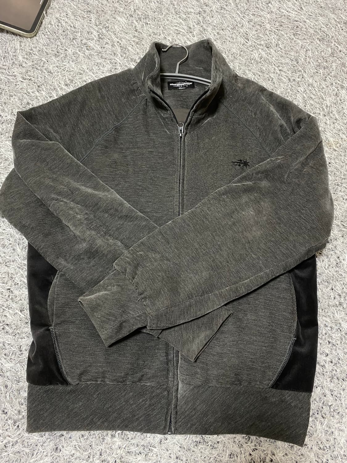 나이스코스트클럽 벨루어 트렉자켓 상품이미지1