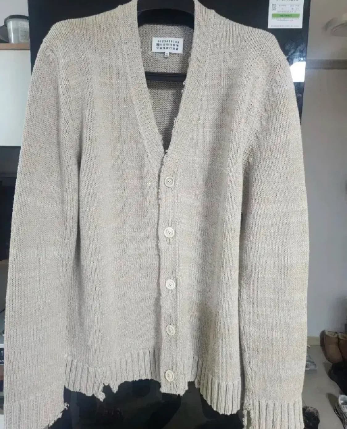 마르지엘라 디스트레스드 가디건 상품이미지1