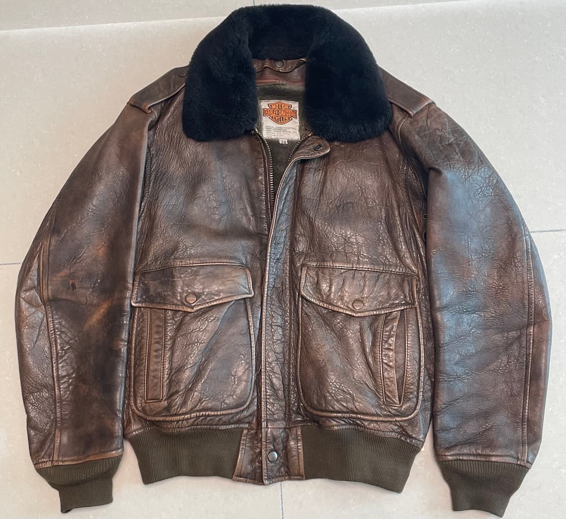 (38) 할리 데이비슨 클래식 레더 자켓 상품이미지1