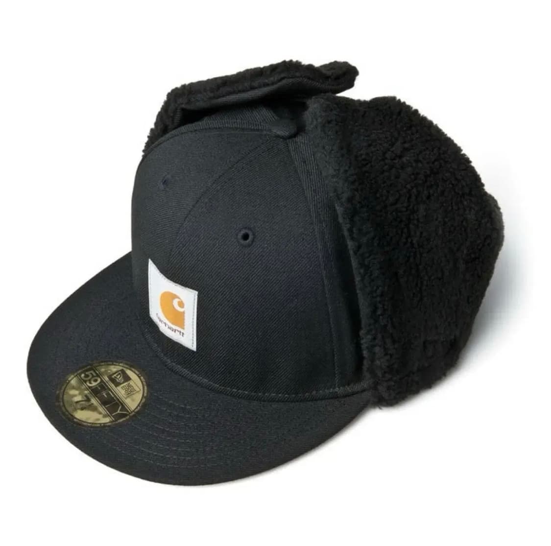 [OS] 칼하트 도그 이어캡 모자 볼캡 뉴에라 블랙 새상품급 상품이미지1