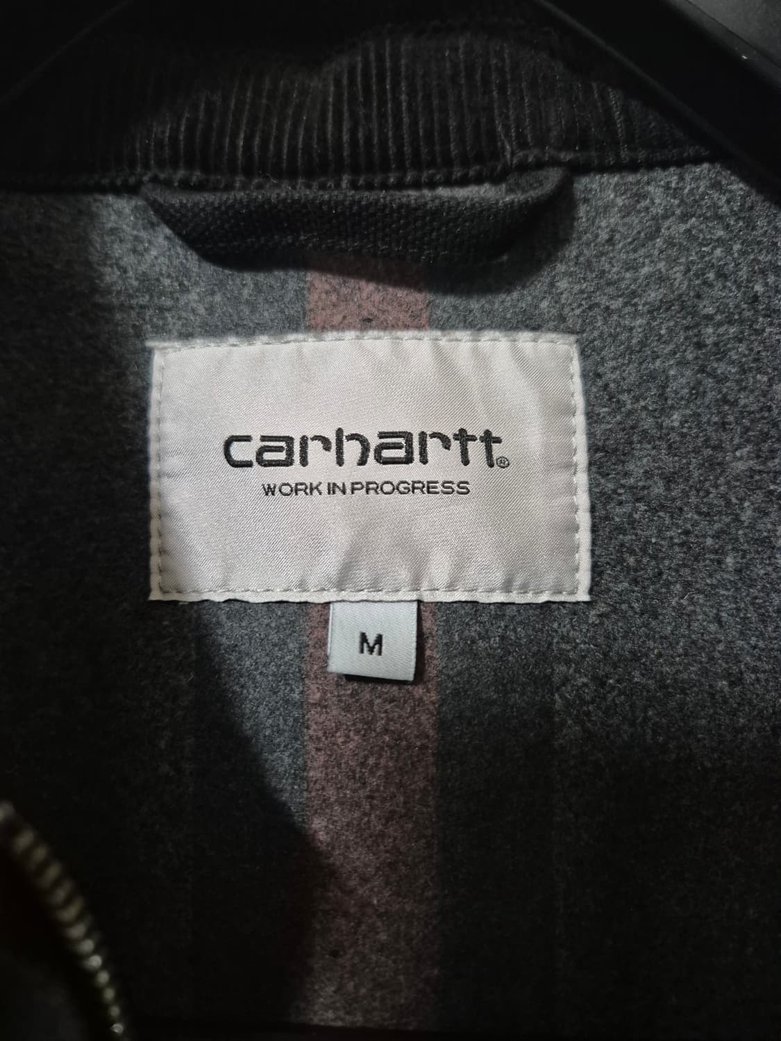칼하트 wip 디트로이트 자켓 블랙 M 상품이미지4