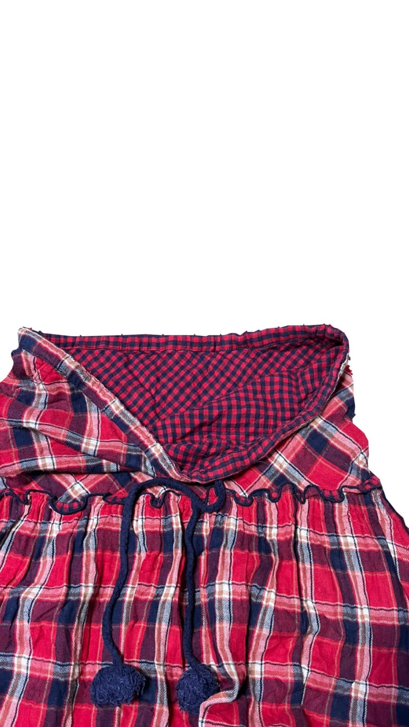 타탄 체크스커트 상품이미지4