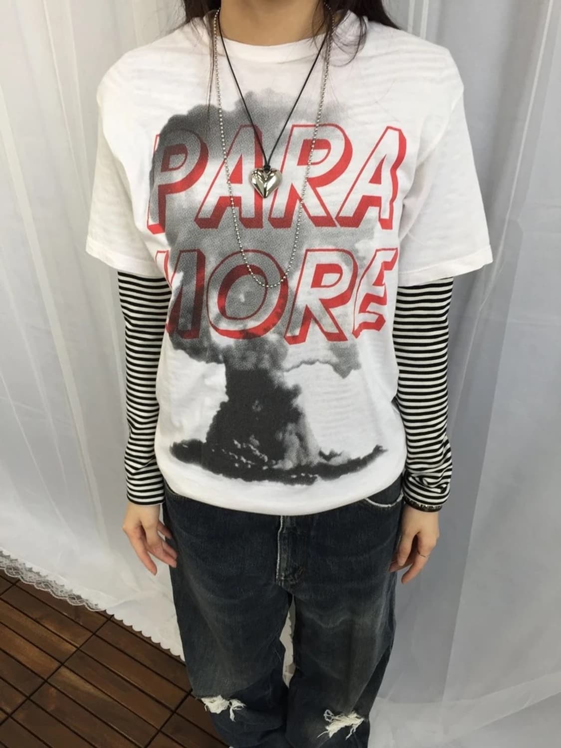 Paramore Graphic Band Tee 상품이미지3