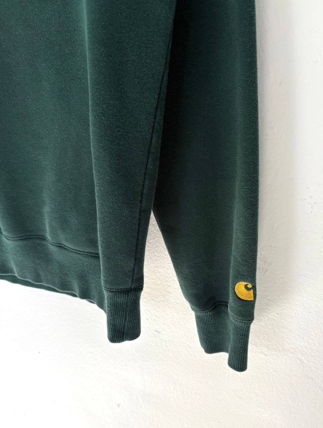 [품명/색상] : [L]CARHARTT 그린 맨투맨  상품이미지5