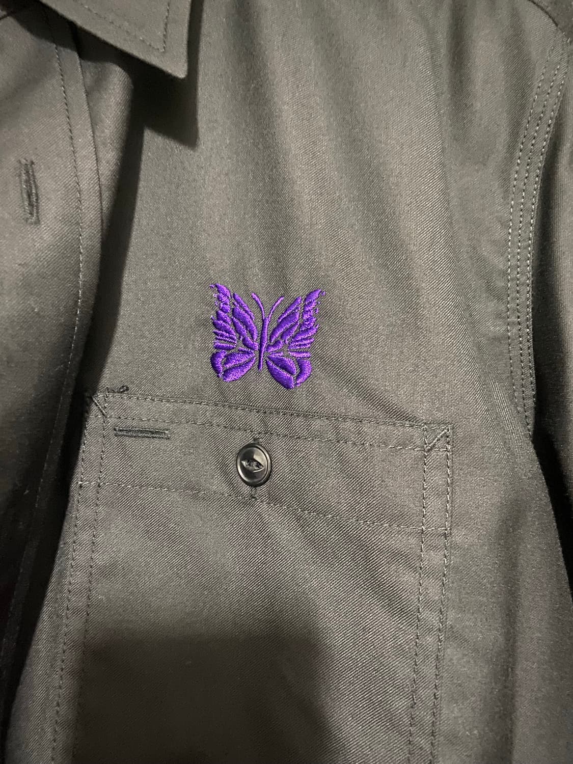 Needles work shirt [M] 상품이미지2