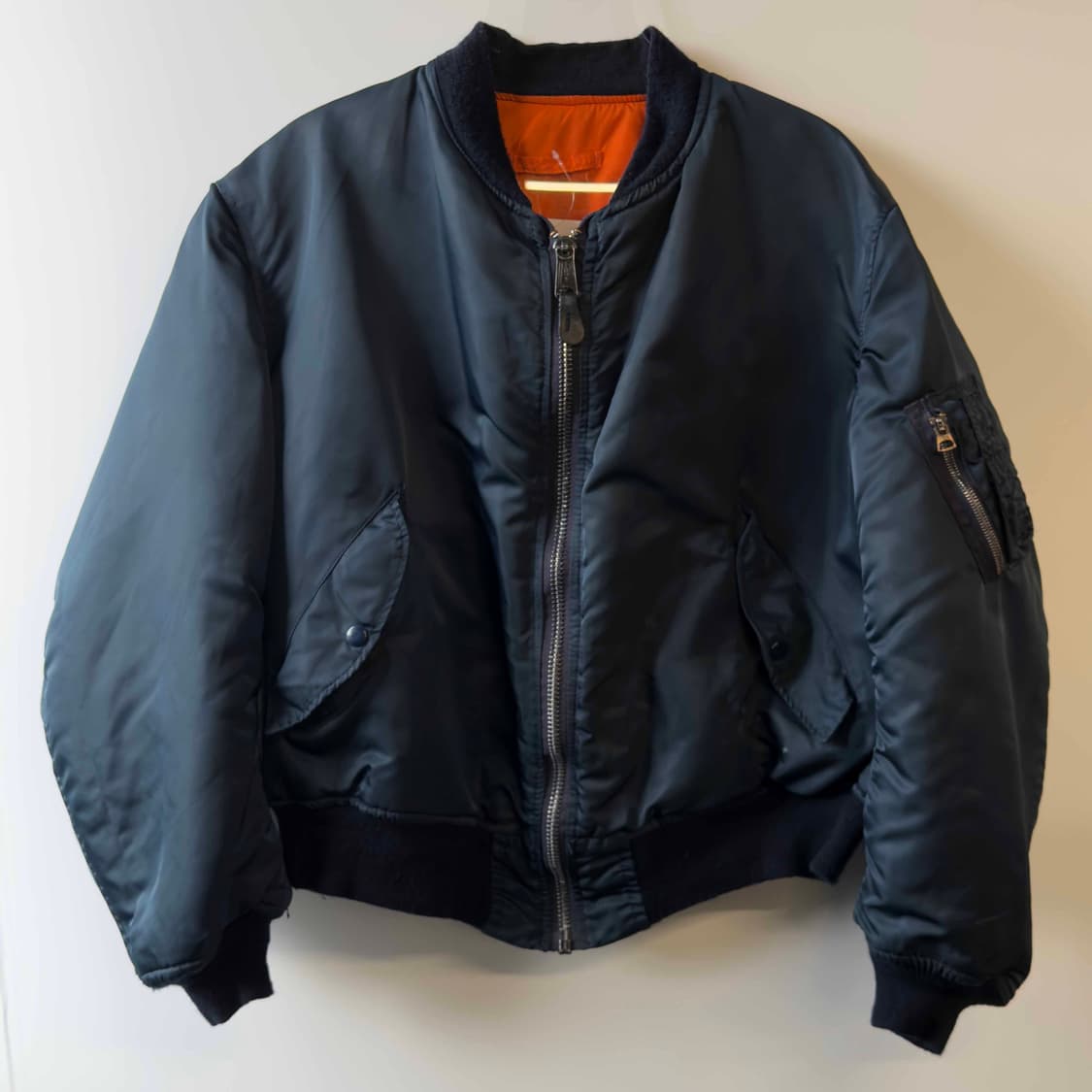 90s 알파인더스트리 민수용 MA-1 항공점퍼 상품이미지1