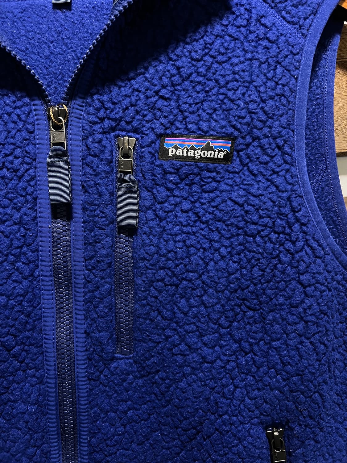 [S]파타고니아 레트로 블루 플리스 베스트 상품이미지3